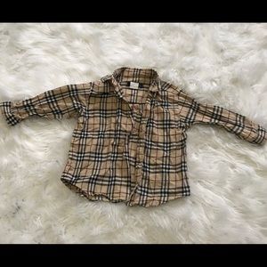 Boys Burberry Shirt 18 months